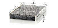 Фильтр салона mann CUK2945