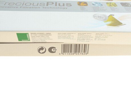 Фильтр салона mann FP2440