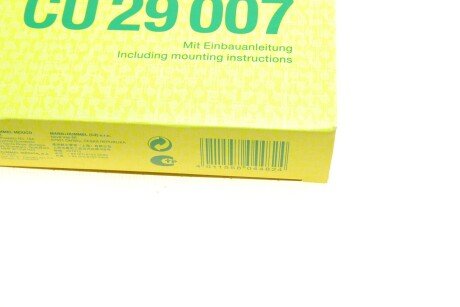 Фільтр салону mann CU29007