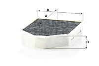 Фiльтр салону mann CUK26011