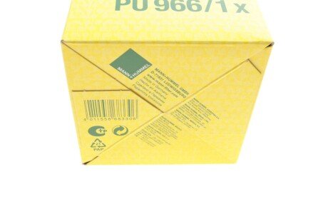 Фильтр топливный mann PU9661X