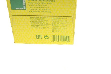 Фильтр топливный mann WK10807X