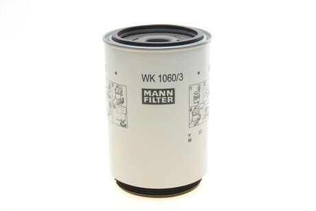 Фильтр топливный низкого давления DAF 85 - XF95, SCANIA 4, VOLVO FM, FH mann WK10603X