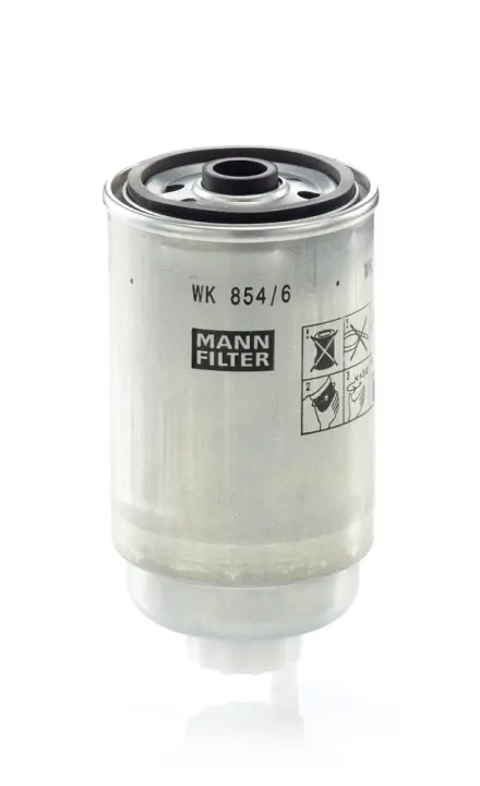 Фильтр топливный (пр-во) MANN WK 854/6 (фото 1)