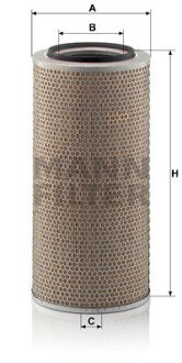 Фильтр воздушный DAF, IVECO Turbostar, MB Actros, O303-O408, MAN F90 mann C246501