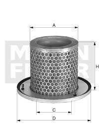 Фильтр воздушный mann C 1374/2 KIT