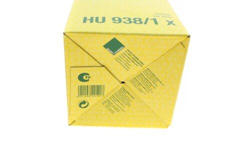 Фильтрующий элемент масляного фильтра mann HU9381X