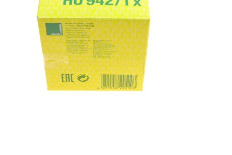 Фильтрующий элемент масляного фильтра mann HU9421X