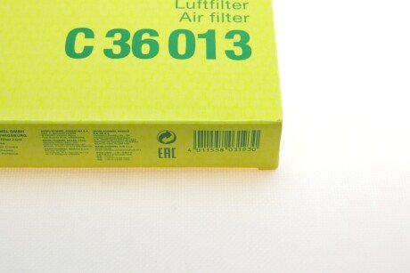 Фильтрующий элемент воздушного фильтра mann C36013