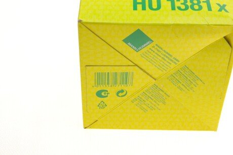 Масляный фильтр mann HU1381X