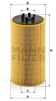 Масляний фільтр mann HU1390X