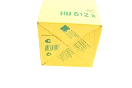 Масляний фільтр mann HU612X