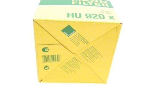 Масляный фильтр mann HU920X