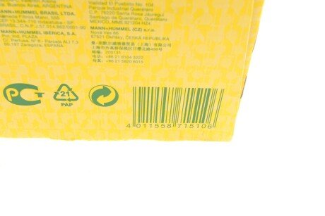 Масляный фильтр mann W11301