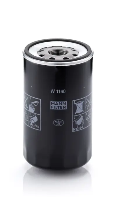 Масляний фільтр MANN W 1160 (фото 1)