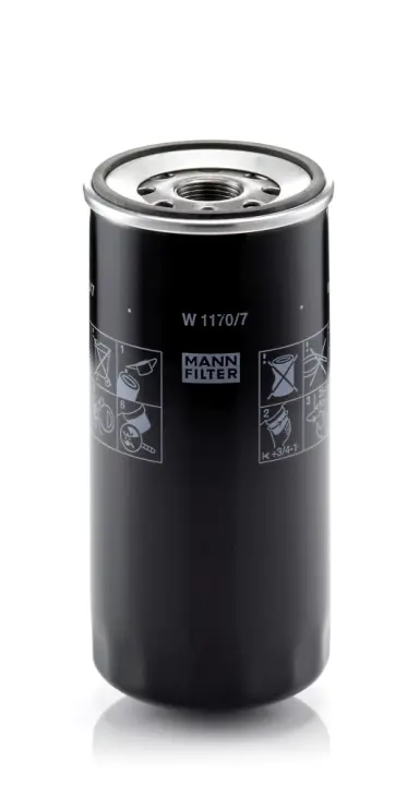 Масляний фільтр MANN W 1170/7 (фото 1)