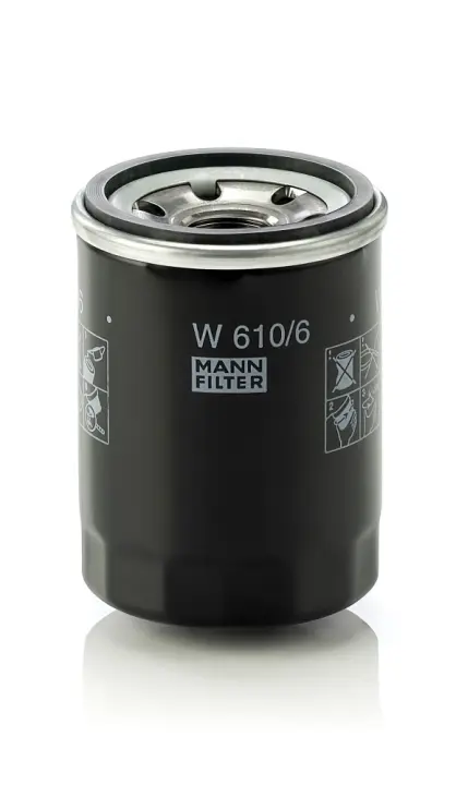Масляний фільтр MANN W 610/6 (фото 1)