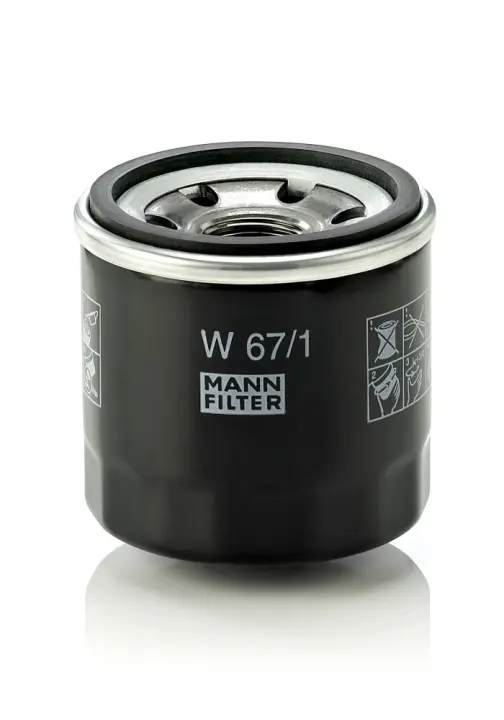 Масляний фільтр MANN W 67/1 (фото 1)