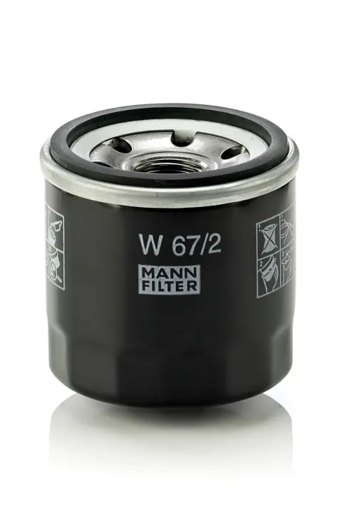 Масляний фільтр MANN W 67/2 (фото 1)
