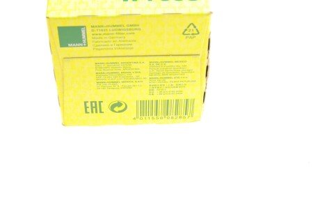 Масляний фільтр mann W7038