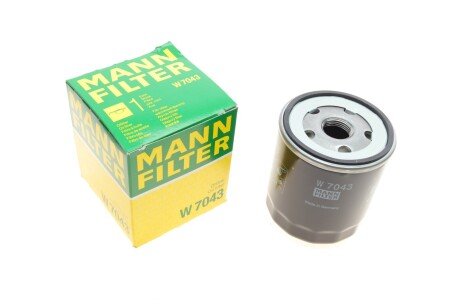 Масляный фильтр mann W 7043 на Форд Куга 2