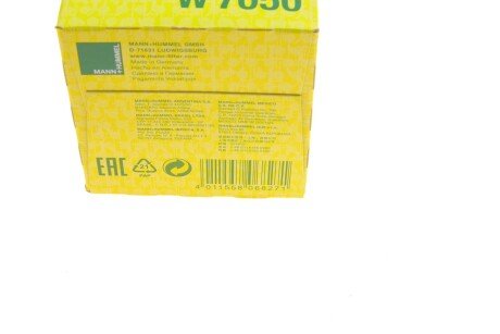 Масляный фильтр mann W7050