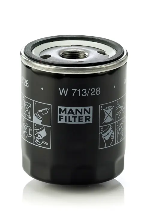 Масляний фільтр MANN W 713/28 (фото 1)
