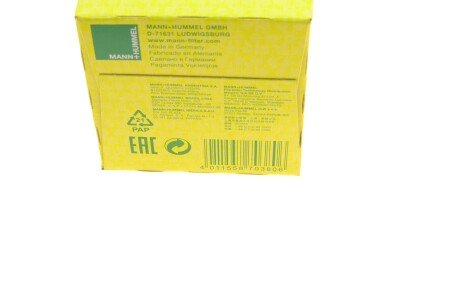 Масляный фильтр mann W7195