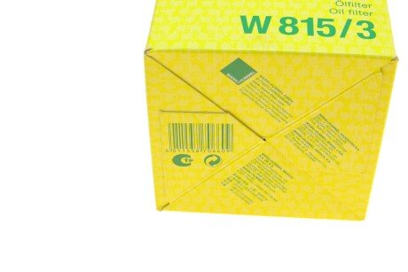 Масляный фильтр mann W8153