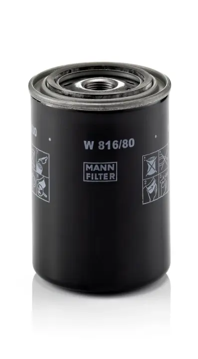 Масляний фільтр MANN W 816/80 (фото 1)
