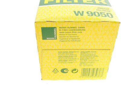 Масляный фильтр mann W9050