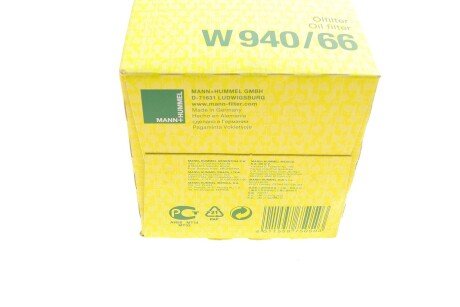 Масляный фильтр mann W94066