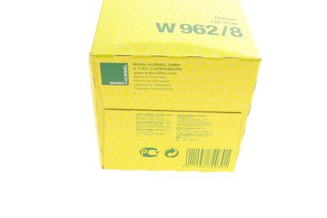 Масляный фильтр mann W9628