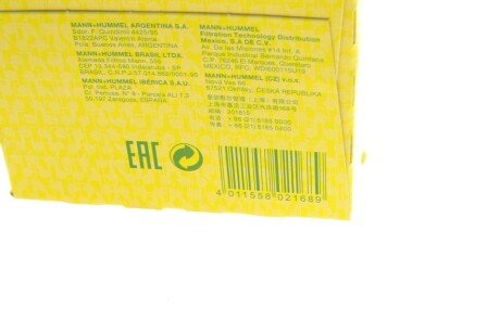 Масляний фільтр mann WP111023