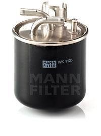 Топливный фильтр mann WK 1136