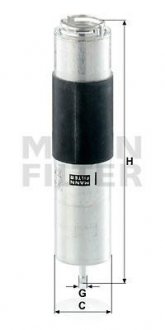 Топливный фильтр mann WK 5016 Z