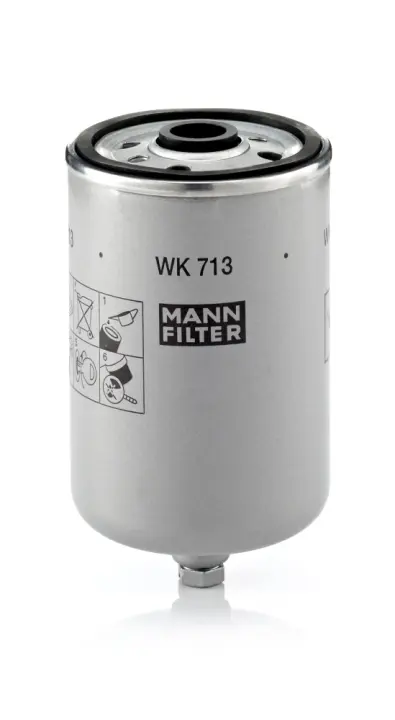 Паливний фільтр MANN WK713 (фото 1)