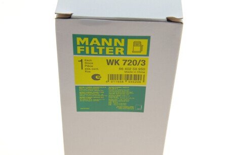 Паливний фільтр mann WK7203