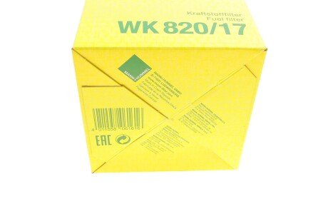 Топливный фильтр mann WK82017