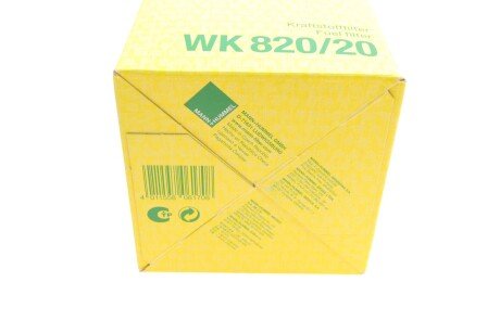 Топливный фильтр mann WK82020