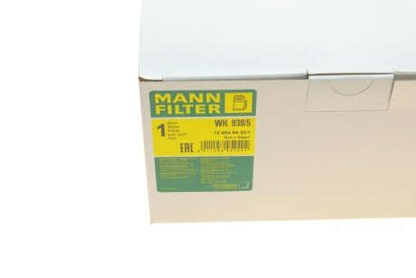 Топливный фильтр mann WK9395