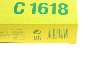 Воздушный фильтр mann C1618