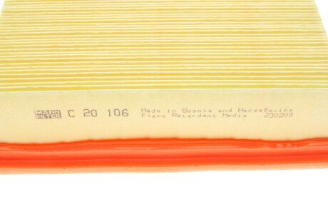 Воздушный фильтр mann C20106