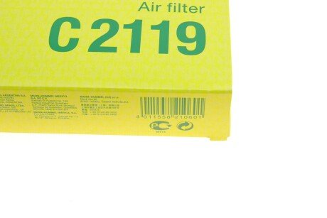 Воздушный фильтр mann C2119