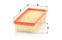 Повітряний фільтр mann C24120