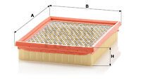 Воздушный фильтр mann C2452
