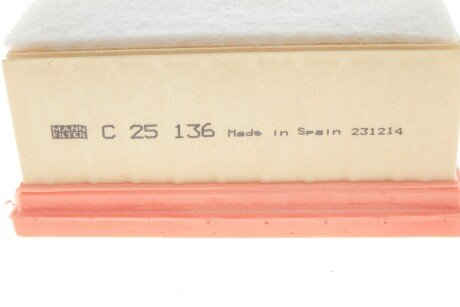 Воздушный фильтр mann C25136