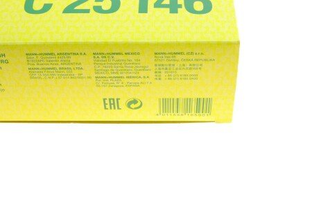 Воздушный фильтр mann C25146