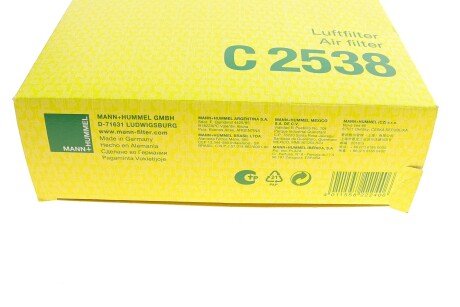 Воздушный фильтр mann C2538