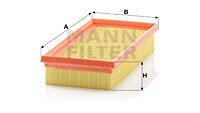 Повітряний фільтр mann C2554
